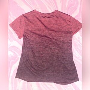 BCG Pink and Gray Polo Short Sleeve T-Shirt